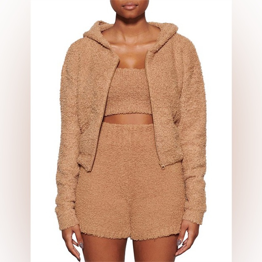 SKIMS Cozy Knit Full Zip Hoodie